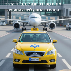 מונית מפרדס חנה לנתבג